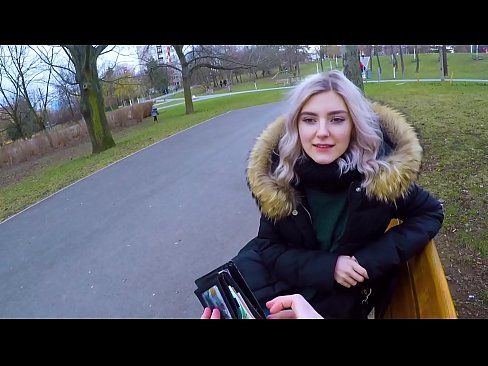 ❤️ Polyká cizí žhavé sperma za peníze - orál v parku Eva Elfie ❤️❌ Porno u nás ﹏